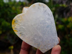 Hand Made Banded Agate Clear Winged Angel Sculpture x 1 From Moralambo, Madagascar