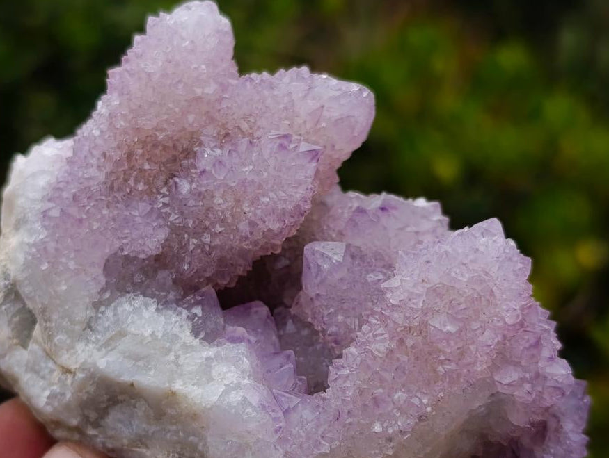 Natural Drusy Spirit Quartz Crystal Cluster x 1 From Boekenhouthoek, South Africa