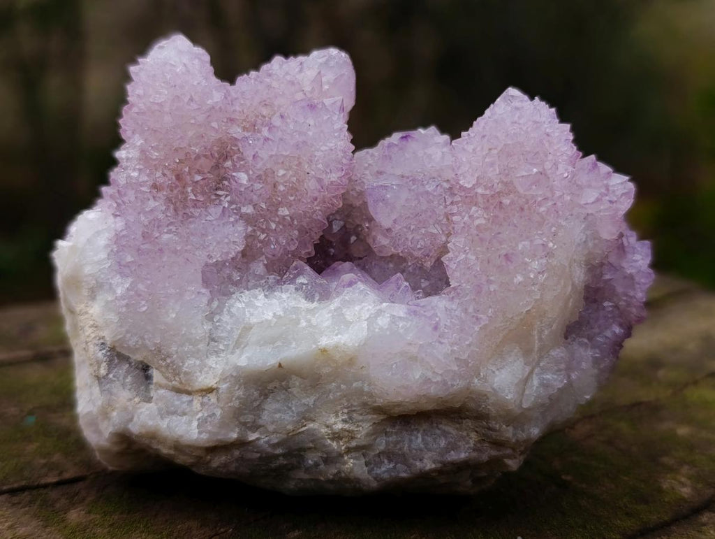 Natural Drusy Spirit Quartz Crystal Cluster x 1 From Boekenhouthoek, South Africa