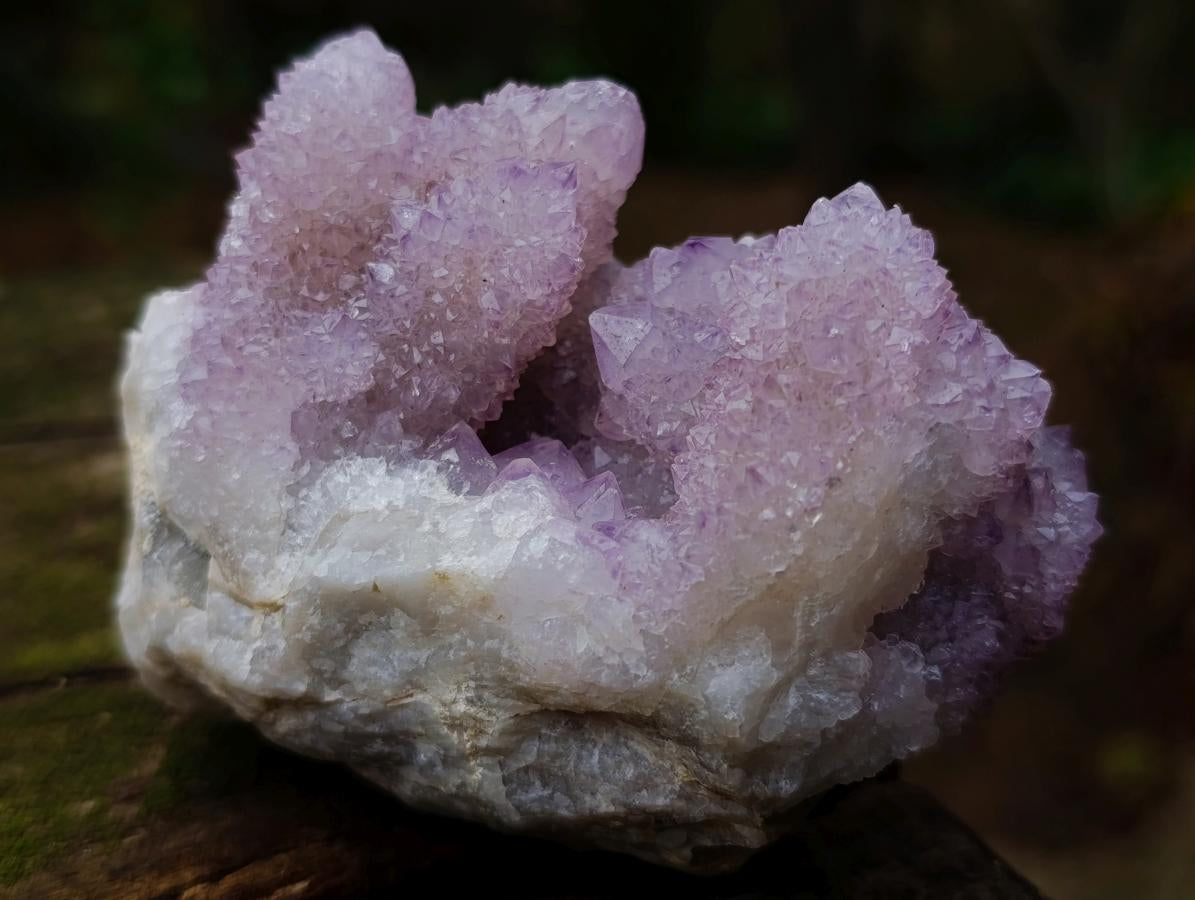 Natural Drusy Spirit Quartz Crystal Cluster x 1 From Boekenhouthoek, South Africa