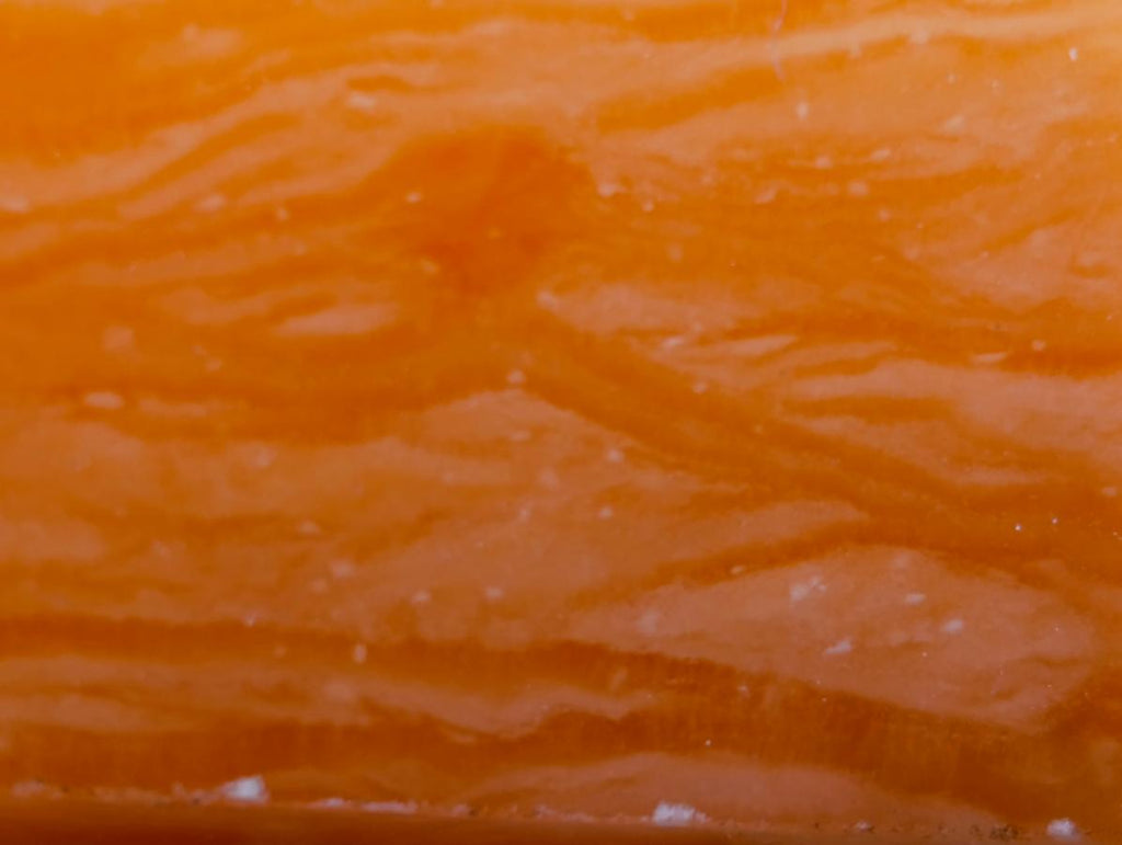 Polished Orange Twist Calcite Display Crystal x 1 From Madagascar