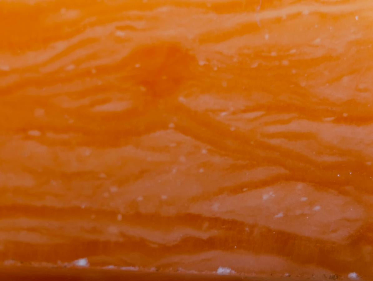 Polished Orange Twist Calcite Display Crystal x 1 From Madagascar