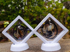 Hand Made Dendritic Agate Necklaces in White Protective Case - Sold Per Piece - From Marolambo, Madagascar