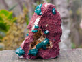 Natural Dioptase Specimen on a Dolomite Matrix x 1 From Mashamba East, Congo