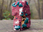 Natural Dioptase Specimen on a Dolomite Matrix x 1 From Mashamba East, Congo