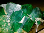 Natural Cubic Green Fluorite Specimen x 1 From Mandrosonoro, Madagascar