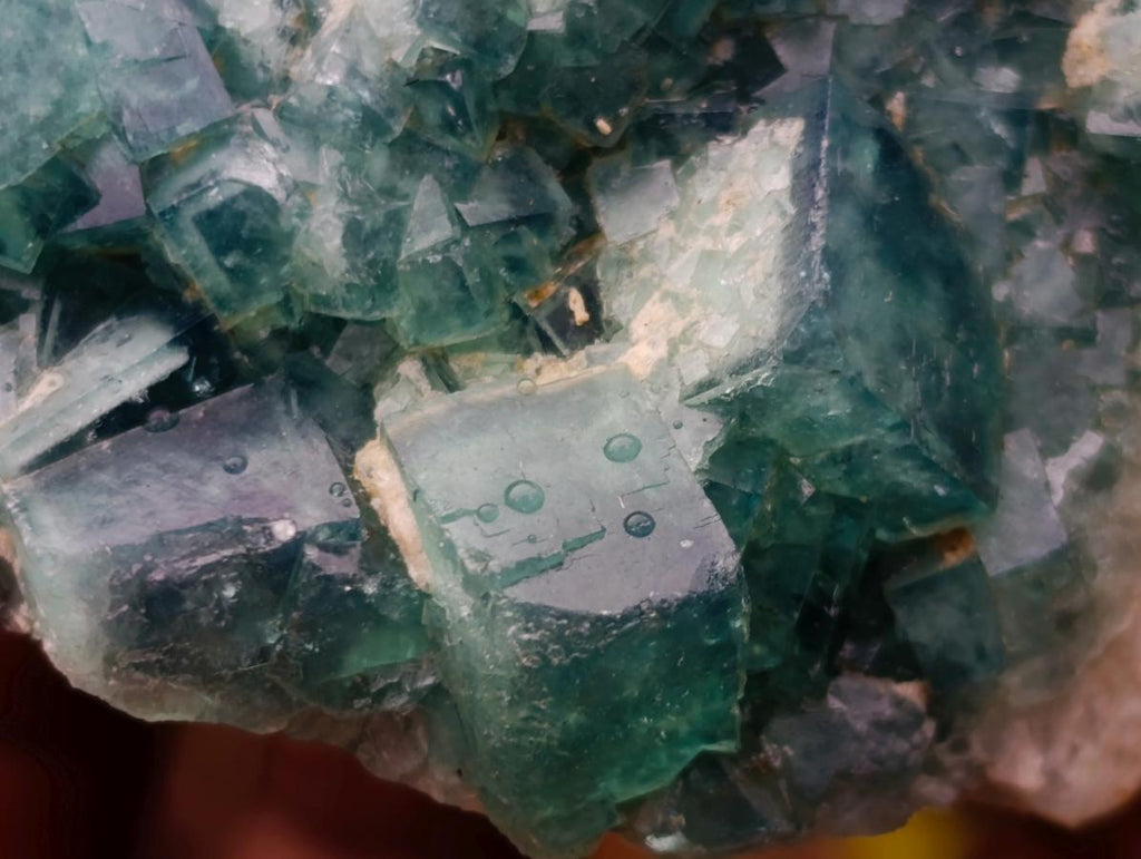 Natural Cubic Green Fluorite Specimen x 1 From Mandrosonoro, Madagascar