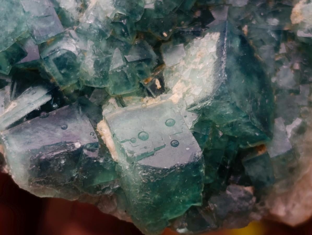 Natural Cubic Green Fluorite Specimen x 1 From Mandrosonoro, Madagascar