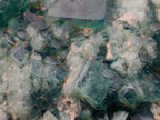 Natural Cubic Green Fluorite Specimen x 1 From Mandrosonoro, Madagascar