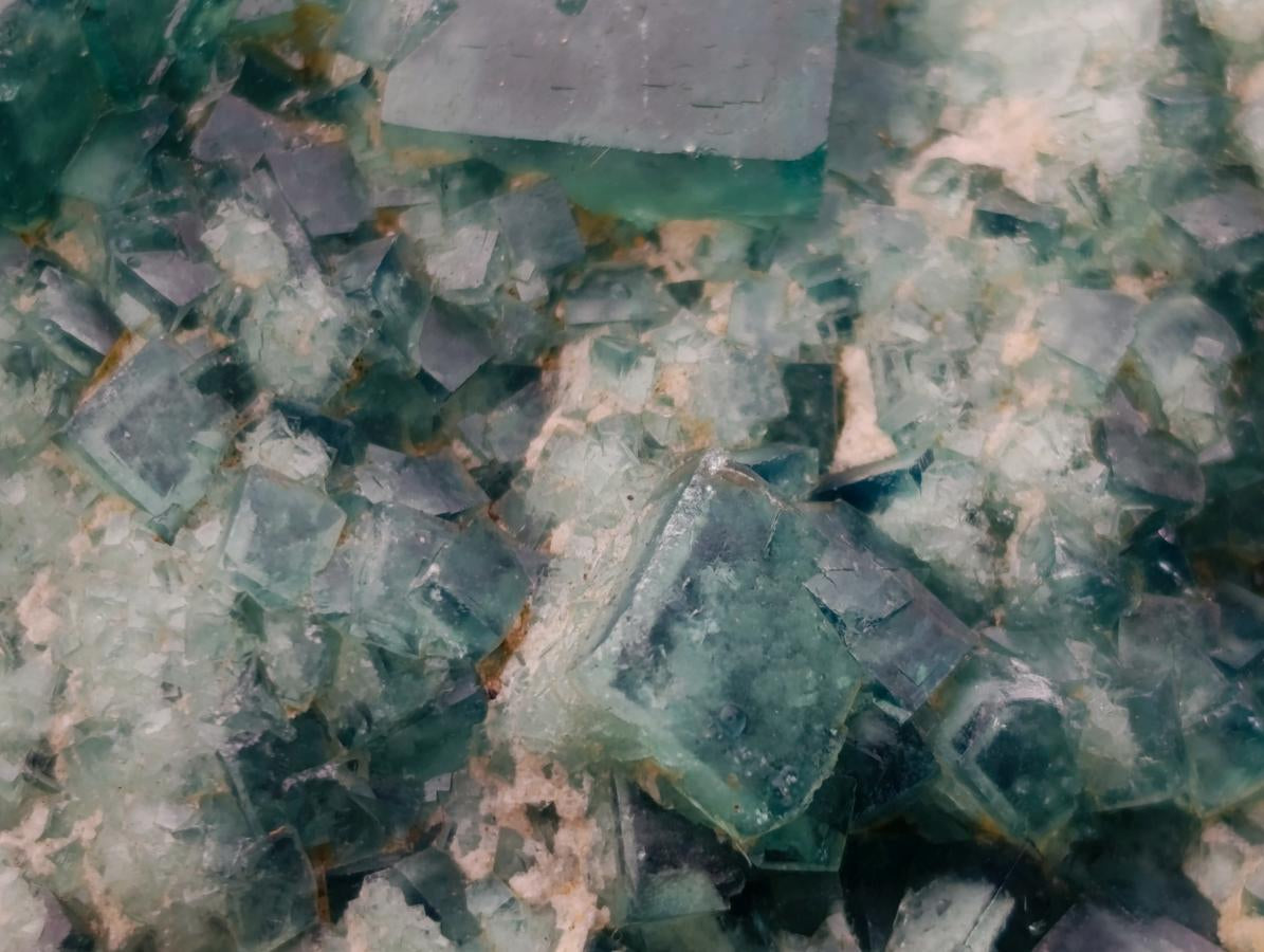 Natural Cubic Green Fluorite Specimen x 1 From Mandrosonoro, Madagascar