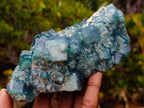 Natural Cubic Green Fluorite Specimen x 1 From Mandrosonoro, Madagascar