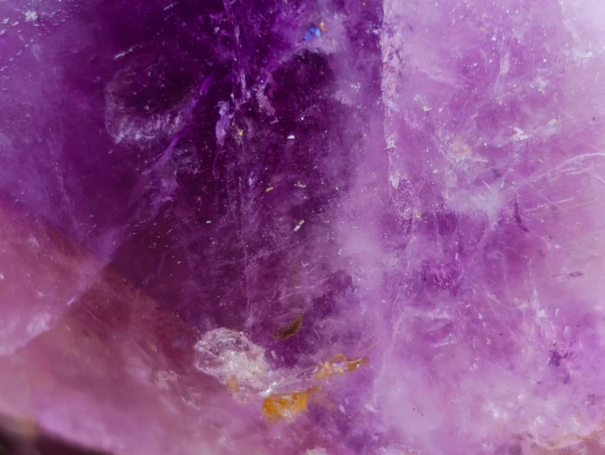 Polished Amethyst Faceted Standing Free Form x 1 From Akansobe, Madagascar