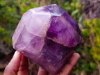 Polished Amethyst Faceted Standing Free Form x 1 From Akansobe, Madagascar