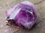 Polished Amethyst Faceted Standing Free Form x 1 From Akansobe, Madagascar