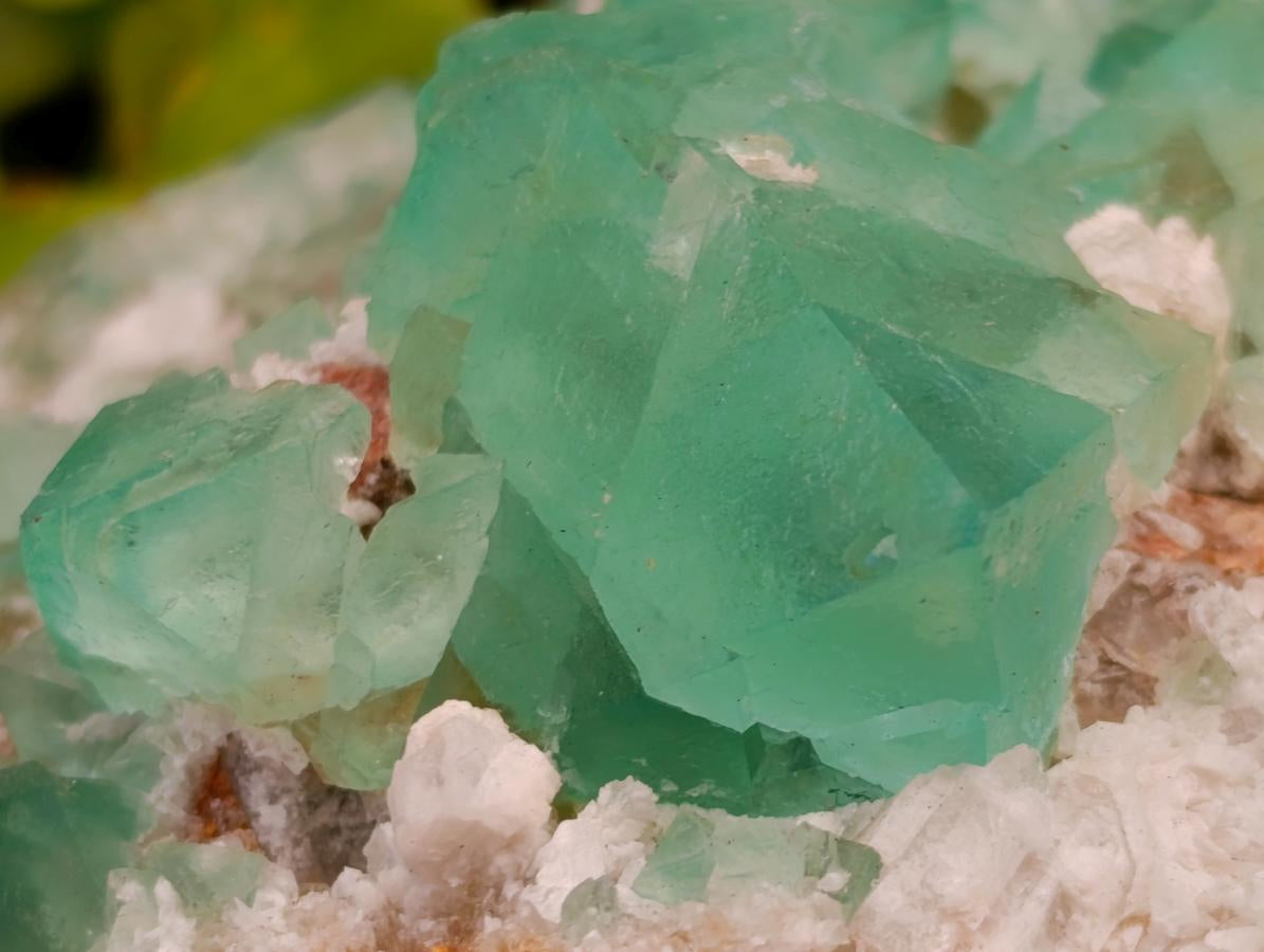 Natural Large Riemvasmaak Bipyramidal Fluorite Specimen x 1 From Riemvasmaak, South Africa