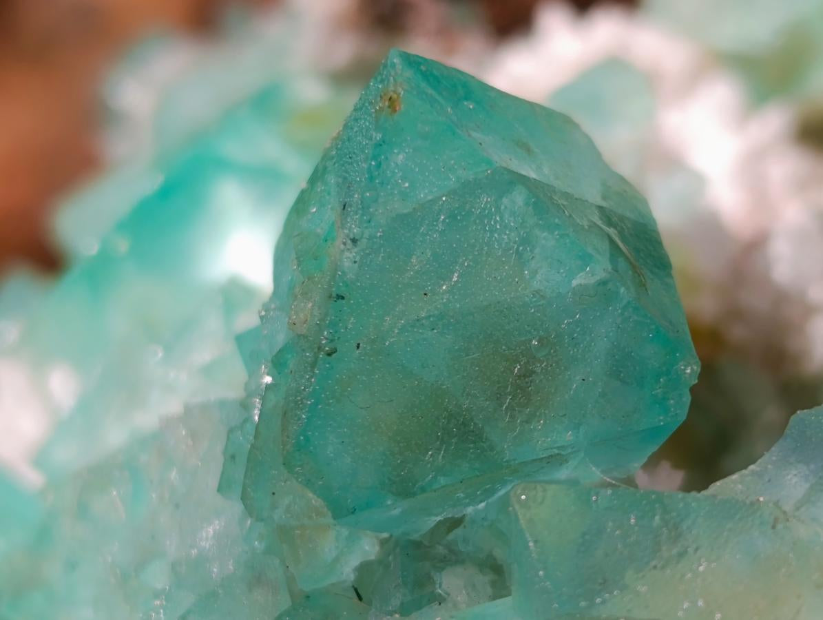 Natural Large Riemvasmaak Bipyramidal Fluorite Specimen x 1 From Riemvasmaak, South Africa
