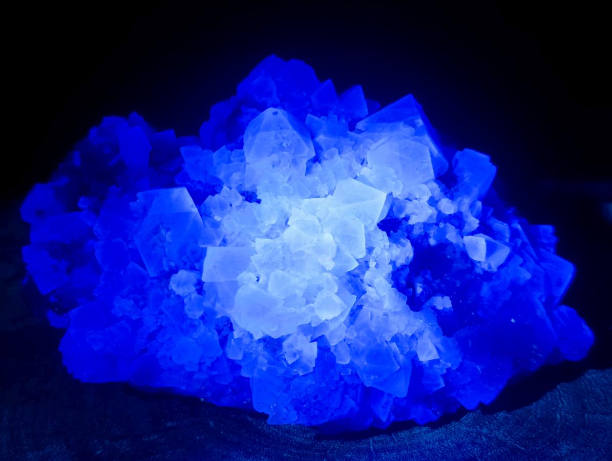 Natural Large Riemvasmaak Bipyramidal Fluorite Specimen x 1 From Riemvasmaak, South Africa
