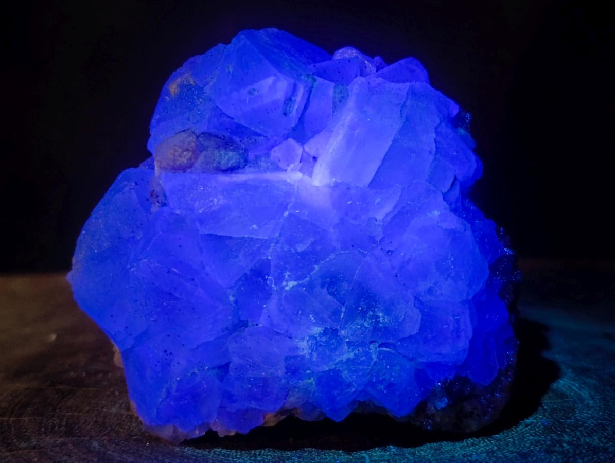 Natural Large Riemvasmaak Bipyramidal Fluorite Specimen x 1 From Riemvasmaak, South Africa