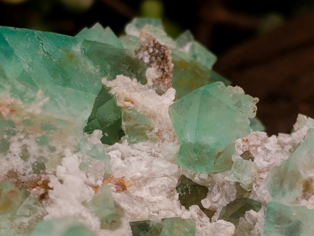 Natural Large Riemvasmaak Bipyramidal Fluorite Specimen x 1 From Riemvasmaak, South Africa