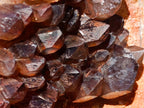 Natural XL Cascading Smokey Amethyst Window Quartz Cluster x 1 From New Schwaben, Namibia