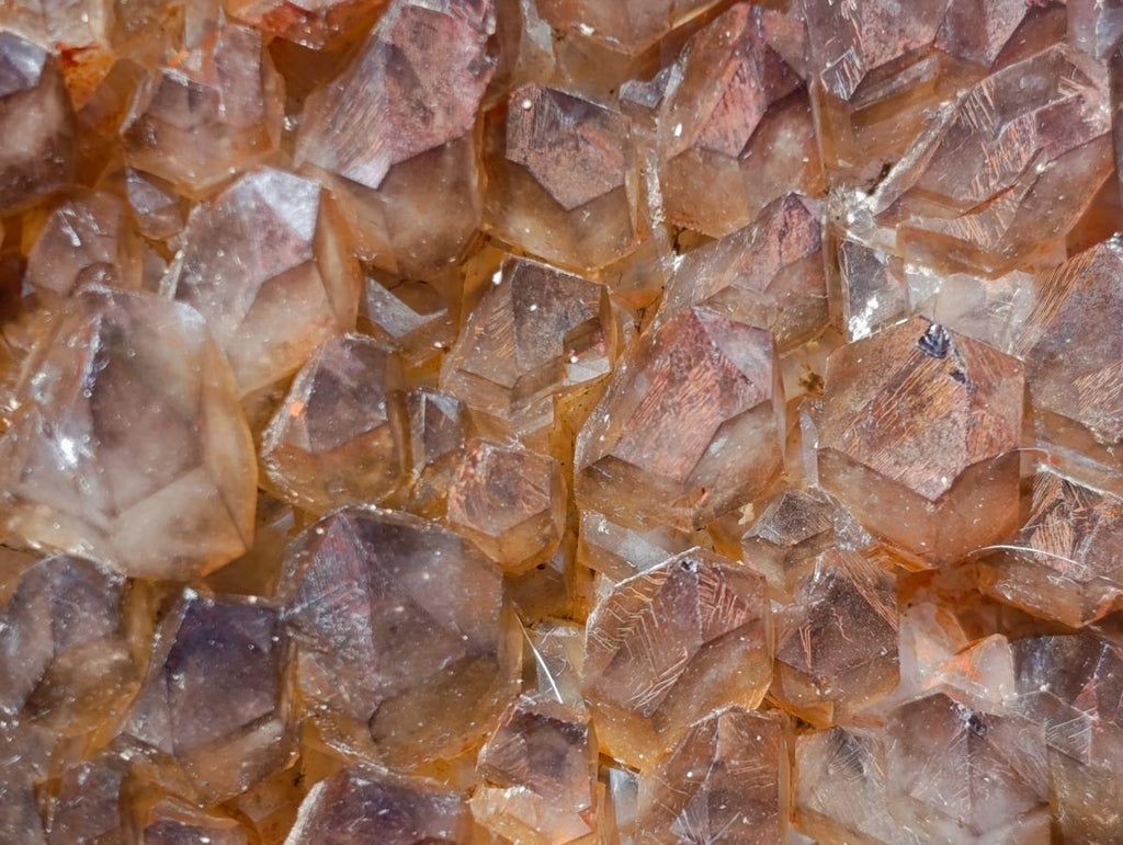 Natural XL Cascading Smokey Amethyst Window Quartz Cluster x 1 From New Schwaben, Namibia