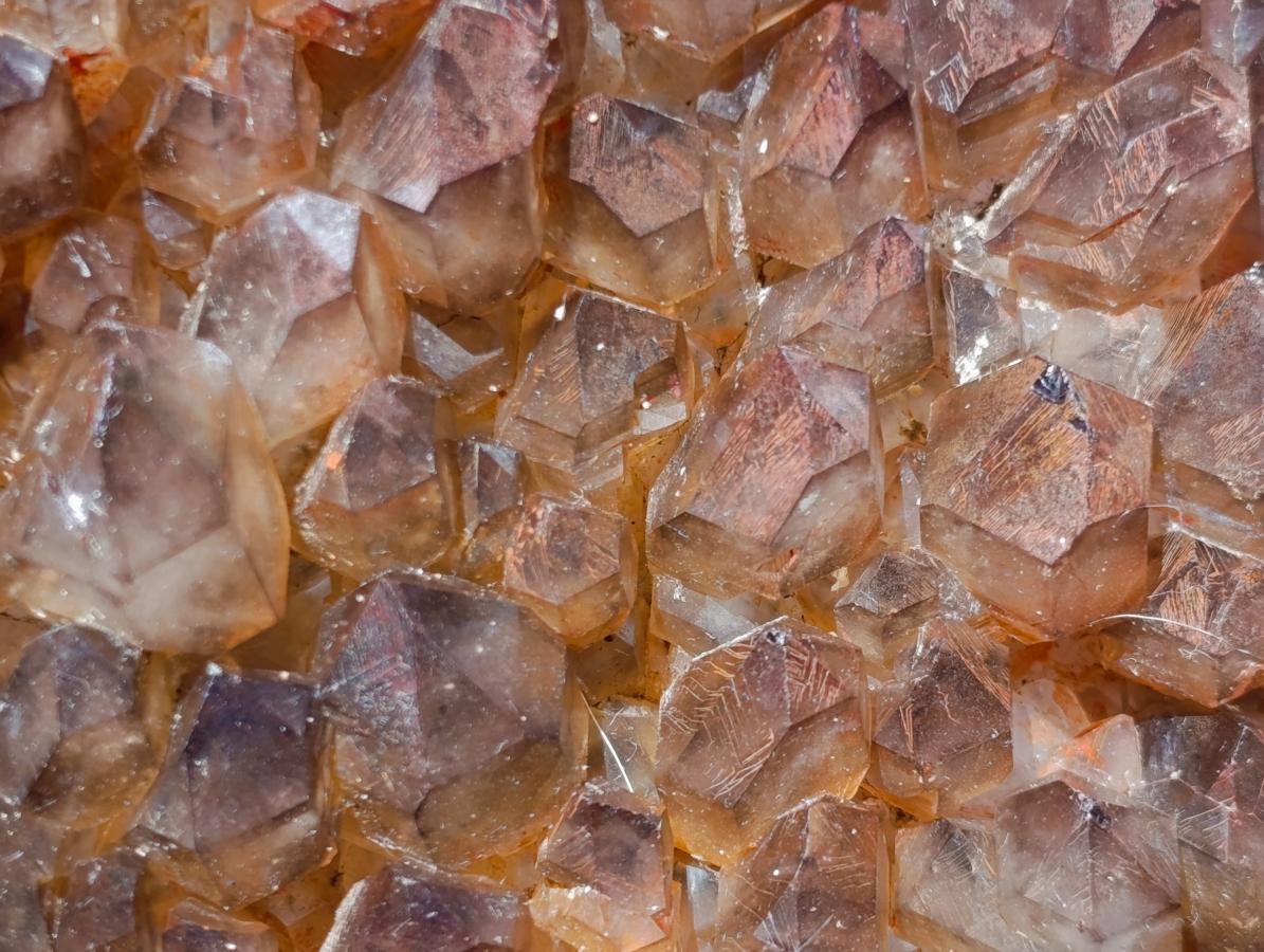 Natural XL Cascading Smokey Amethyst Window Quartz Cluster x 1 From New Schwaben, Namibia
