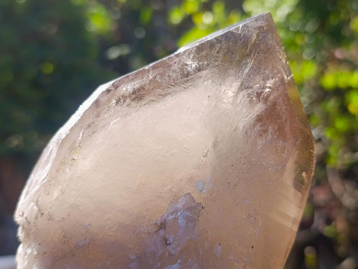 Natural Large Cascading Smokey Tessin Quartz Crystal x 1 From Mulanje, Malawi