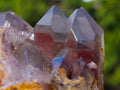 Natural Black Phantom Hematoid Quartz Cluster x 1 From Orange River, South Africa