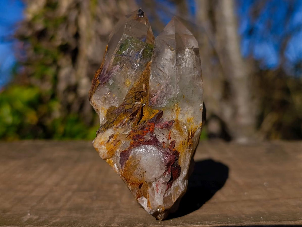 Natural Bright Clear Luena Quartz Crystal Cluster x 1 From Luena, Congo