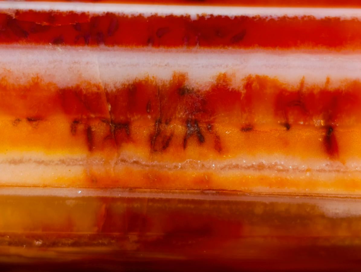 Polished Carnelian Gemstone Standing Display Piece x 1 From Madagascar