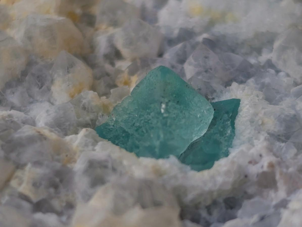 Natural Riemvasmaak Fluorite Specimen x 1 From Riemvasmaak, South Africa