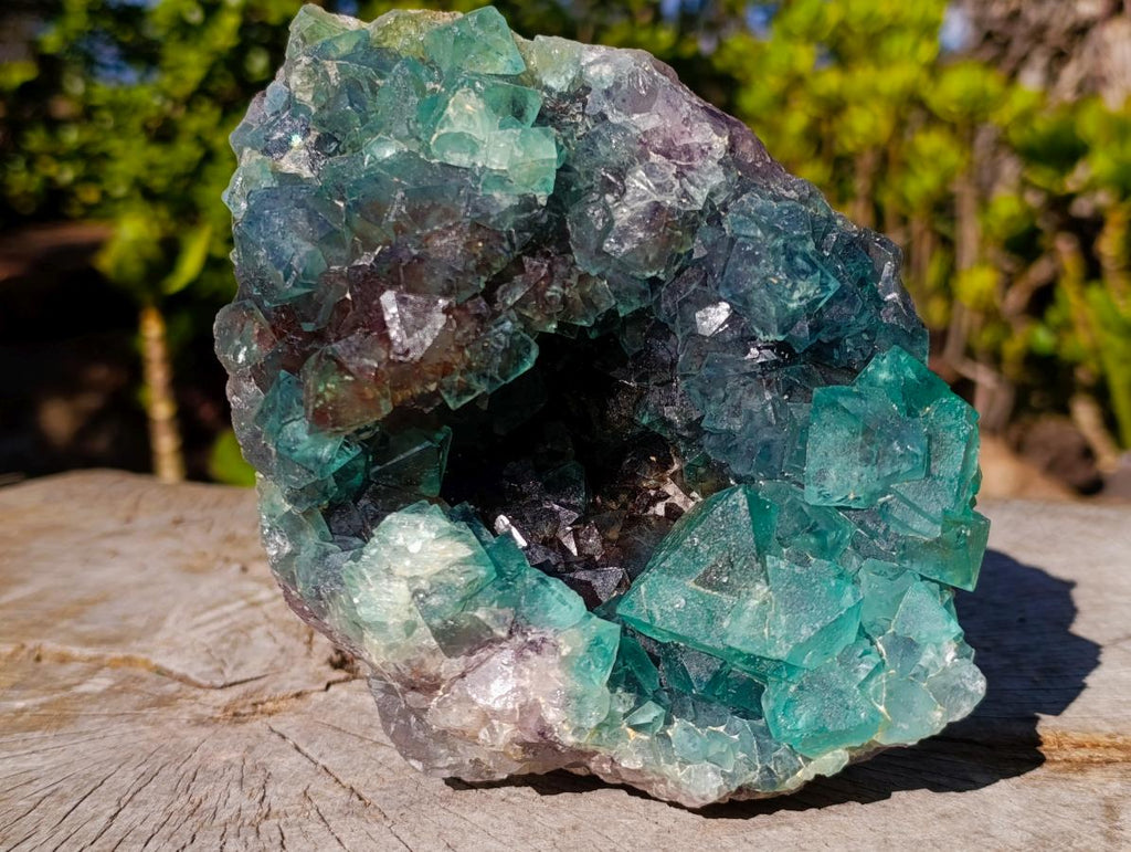 Natural Large Cabinet Size Riemvasmaak Bipyramidal Fluorite Specimen x 1 From Riemvasmaak, South Africa