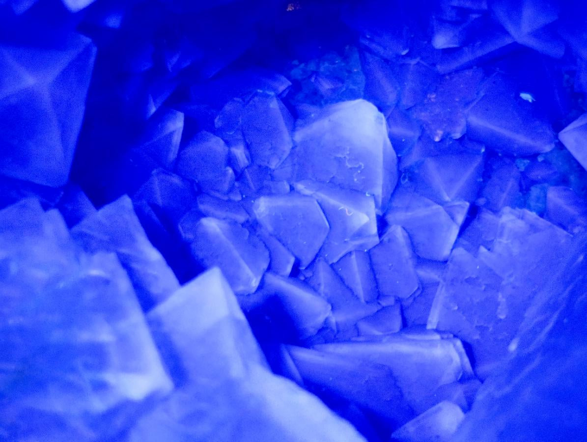 Natural Large Cabinet Size Riemvasmaak Bipyramidal Fluorite Specimen x 1 From Riemvasmaak, South Africa