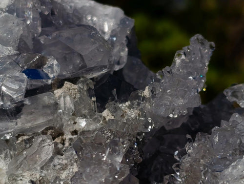 Natural Cabinet Size Blue Celestite Crystal Specimen x 1 From Sakoany Madagascar