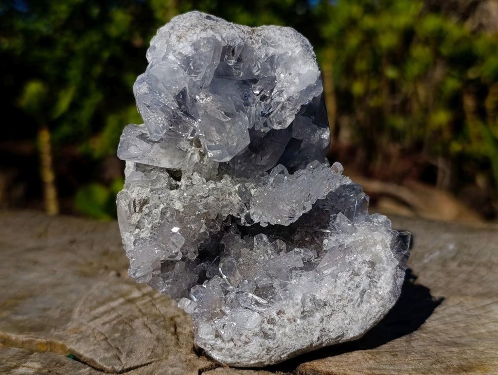 Natural Cabinet Size Blue Celestite Crystal Specimen x 1 From Sakoany Madagascar