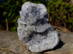 Natural Cabinet Size Blue Celestite Crystal Specimen x 1 From Sakoany Madagascar