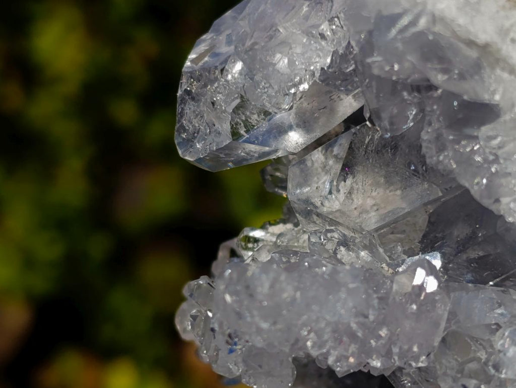 Natural Cabinet Size Blue Celestite Crystal Specimen x 1 From Sakoany Madagascar