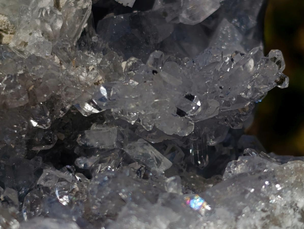 Natural Cabinet Size Blue Celestite Crystal Specimen x 1 From Sakoany Madagascar