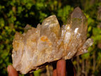 Natural Cascading Luena Citrine Crystal Cluster x 1 From Luena, Congo