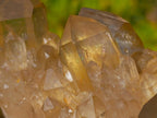 Natural Cascading Luena Citrine Crystal Cluster x 1 From Luena, Congo