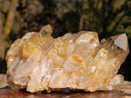 Natural Cascading Luena Citrine Crystal Cluster x 1 From Luena, Congo
