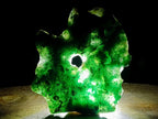 Polished One Side Large Mtorolite Emerald Chrysoprase Slice x 1 From Mutorashanga, Zimbabwe