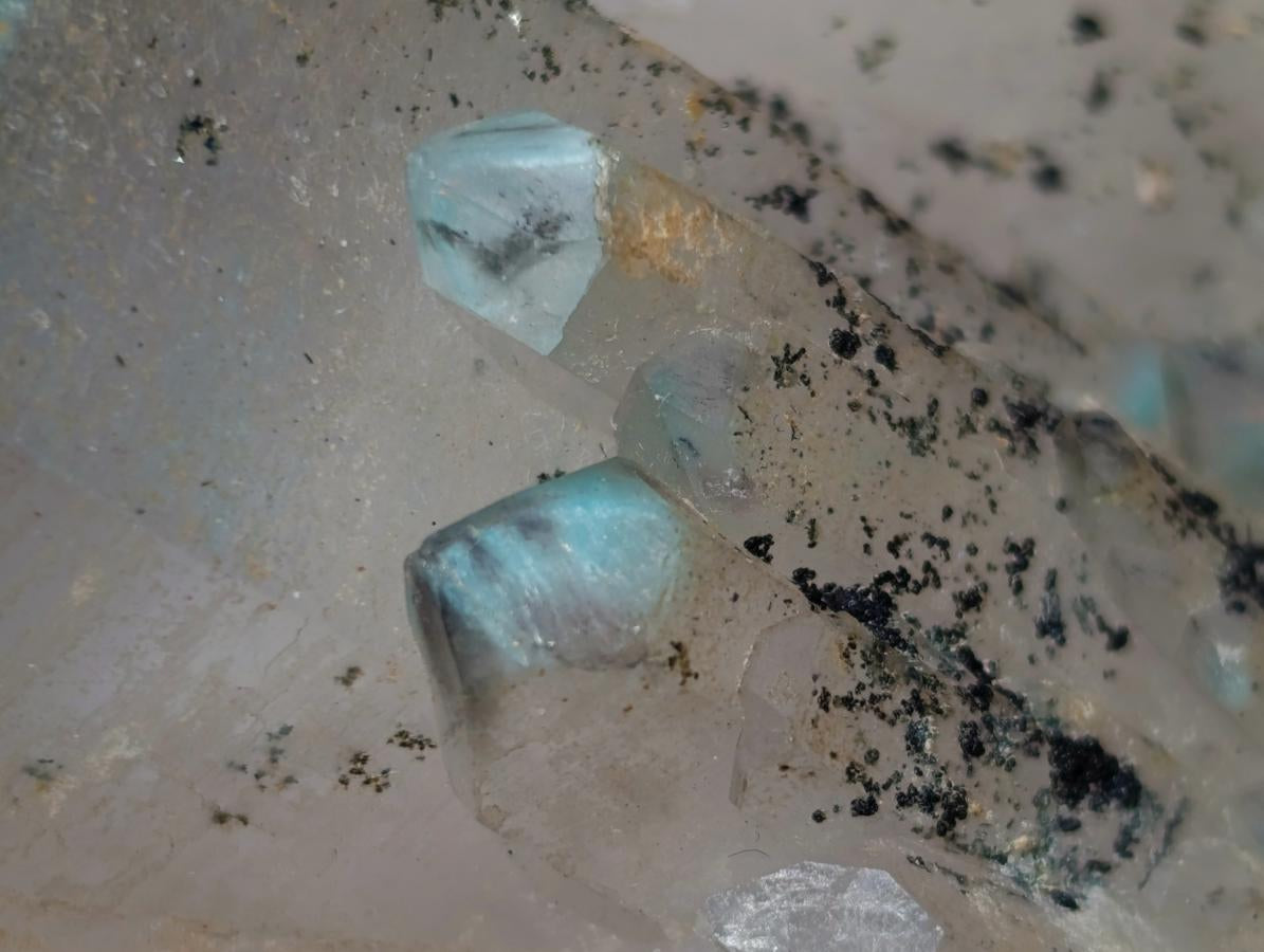 Natural Super Rare Twin Ajoite Crystal Specimen x 1 From Messina Mine, South Africa