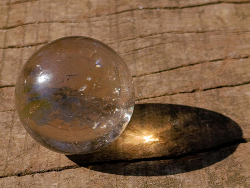 Polished Bright Smokey Quartz Crystal Ball x 1 From Madagascar