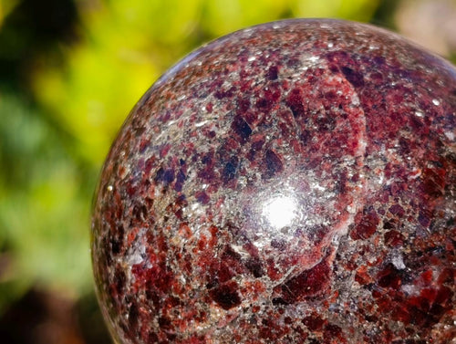 Polished Pyrope Garnet Sphere x 1 From Mahajanga, Madagascar