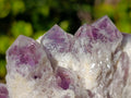 Natural Zambian Sugar Amethyst Phantom Crystal Cluster x 1 From Solwezi, Zambia