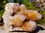 Natural Sparkling Spirit Ametrine Crystal Cluster x 1 From Boekenhouthoek, South Africa