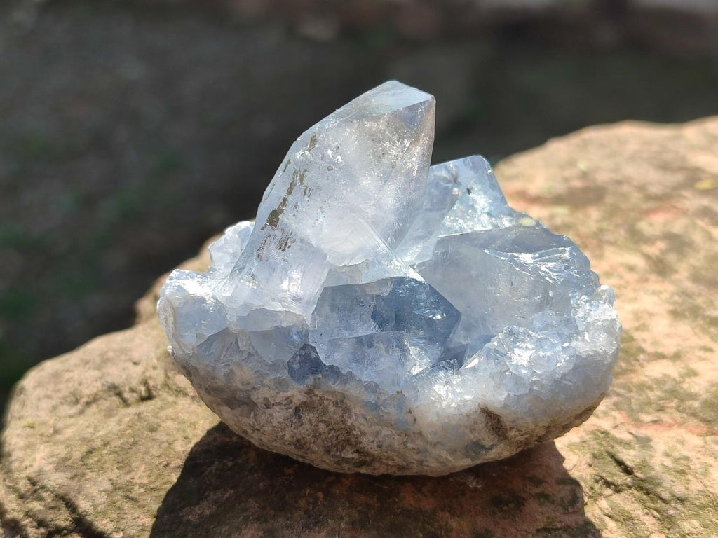 Natural Small Celestite Cluster Specimen x 1 From Sakoany Madagascar