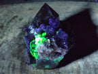 Natural Fluorescent Erongo Smokey Quartz Cluster with Fluorite, Hyalite and Muscovite Mica x 1 From Erongo, Namibia