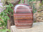 Polished Unique Striped Ironstone Jasper Display Piece x 1 From Prieska, South Africa